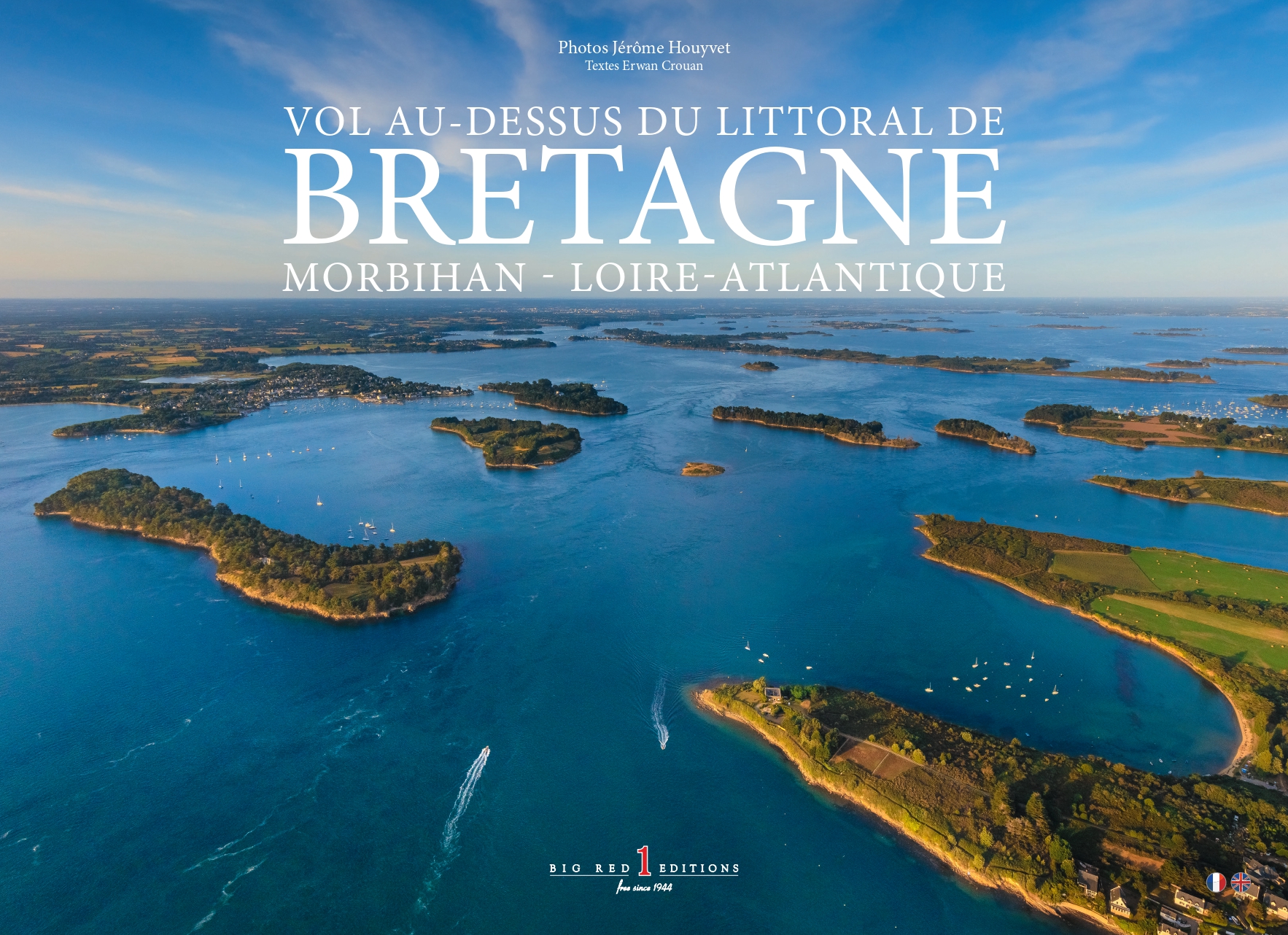Vol au-dessus du littoral de Bretage par Jérôme Houyvet